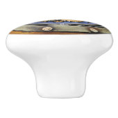 小さなポ航海のルトホールの引き出しノブ セラミックノブ (側面)