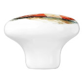 小さなポ航海のルトホールの引き出しノブ セラミックノブ (側面)