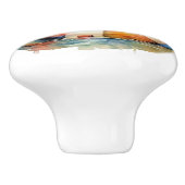 小さなポ航海のルトホールの引き出しノブ セラミックノブ (側面)