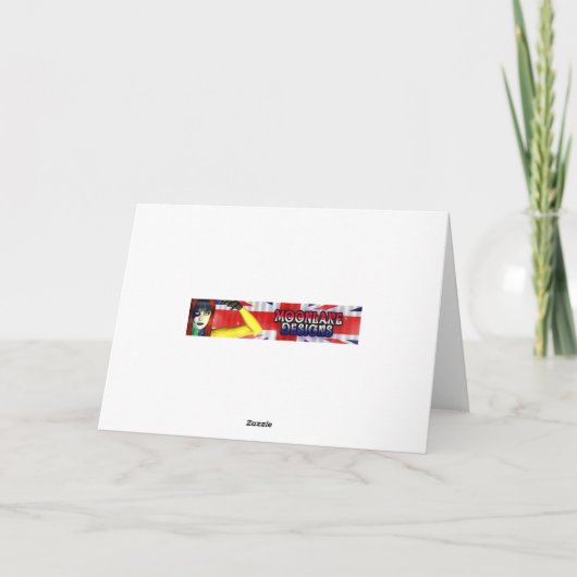 小さなマウスイチゴと幸せな母の日 シーズンカード (裏面)