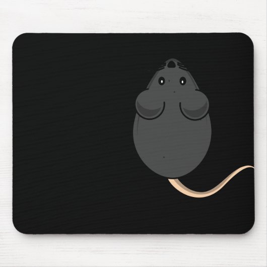 小さなマウス マウスパッド (正面)