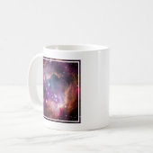 小さなマゼラン雲の中の若い星。 コーヒーマグカップ (正面左)