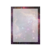 小さなマゼラン雲の中の若い星。 ノートパッド (回転)