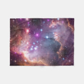 小さなマゼラン雲の中の若い星。 フリースブランケット (正面(横))