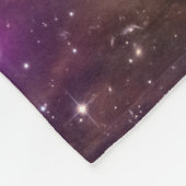 小さなマゼラン雲の中の若い星。 フリースブランケット (角)