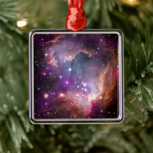 小さなマゼラン雲の中の若い星。 メタルオーナメント (ツリー)