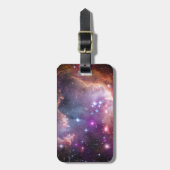小さなマゼラン雲の中の若い星。 ラゲッジタグ (正面縦)