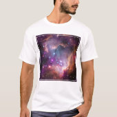 小さなマゼラン雲の中の若い星。 Tシャツ (正面)