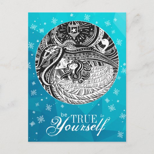 小さなマッチの少女 | トルコ風はがき ポストカード (正面)