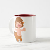 小さなマンガのケンタウラモン ツートーンマグカップ (正面左)