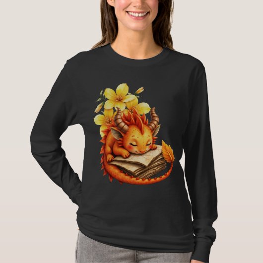 小さなミスティックドラゴン。 Tシャツ (正面)