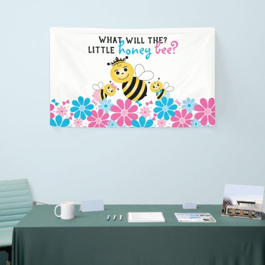 小さなミツバチのジェンダーが明らかにするもの 横断幕 (トレードショー)