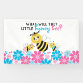 小さなミツバチのジェンダーが明らかにするもの 横断幕 (横)