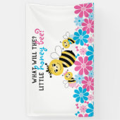 小さなミツバチのジェンダーが明らかにするもの 横断幕 (縦)