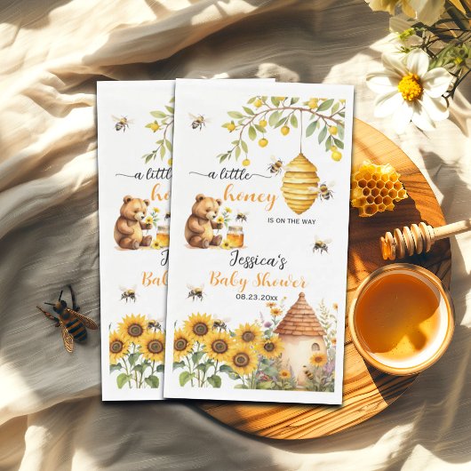 小さなミツバチの赤ちゃんシャワー
