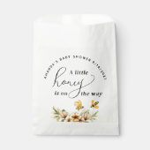 小さなミツバチの赤ちゃんシャワー フェイバーバッグ (正面)