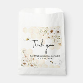 小さなミツバチの赤ちゃんシャワー フェイバーバッグ