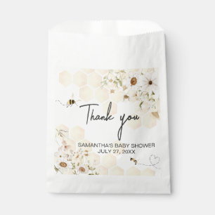 小さなミツバチの赤ちゃんシャワー フェイバーバッグ