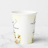 小さなミツバチの赤ちゃんシャワー 紙コップ (右)