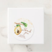 小さなミツバチ赤ちゃんシャワー周り フェイバータグ (インサイチュ)