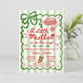 小さなミートボールがやってくる 招待状 (スタンド正面)