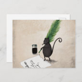 小さなメモ ポストカード (正面/裏面)