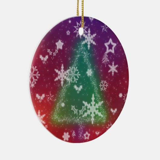 小さなメリークリスマスの飾り セラミックオーナメント (右)