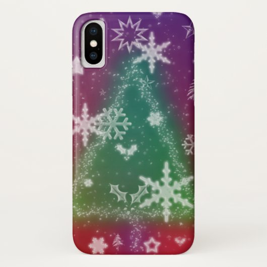 小さなメリークリスマスのiPhoneケース Case-Mate iPhoneケース (裏面)