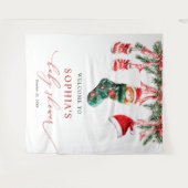 小さなメリークリスマスベビーシャワータペストリー タペストリー (正面(横))