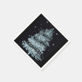 小さなメリークリスマス紙ナプキンス、2パック スタンダードカクテルナプキン (角)