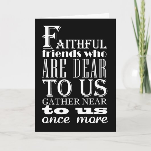 小さなメリークリスマス シーズンカード (正面)