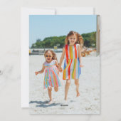 小さなメリークリスマス シーズンカード (裏面)