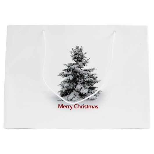 小さなメリークリスマス ラージペーパーバッグ (正面)