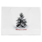 小さなメリークリスマス ラージペーパーバッグ (裏面)