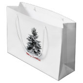 小さなメリークリスマス ラージペーパーバッグ (裏面アングル)