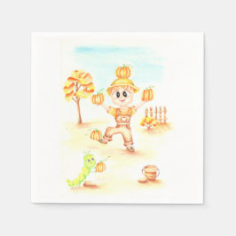 小さなメリー生姜の少年 スタンダードカクテルナプキン