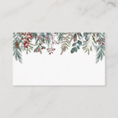 小さなメリー赤ちゃんシャワーブックベビーカード エンクロージャーカード (裏面)