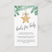 小さなメリー赤ちゃんシャワーベビー エンクロージャーカード (正面)