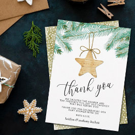 小さなメリー赤ちゃんシャワー サンキューカード