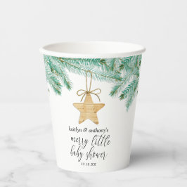 小さなメリー赤ちゃんシャワー 紙コップ