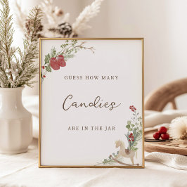 小さなメリー赤ん坊のシャワーは、いくつかを推測 ポスター