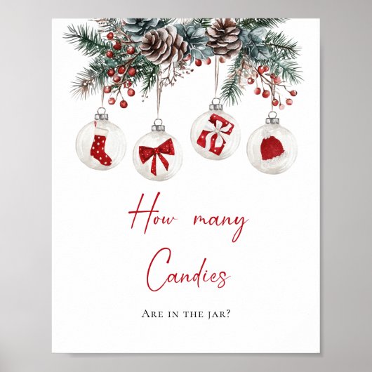 小さなメリー赤ん坊シャワーいくつお菓子 ポスター (正面)