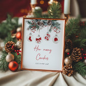 小さなメリー赤ん坊シャワーいくつお菓子 ポスター