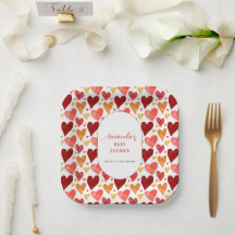 小さなモダン恋人のバレンタインデーシャワー