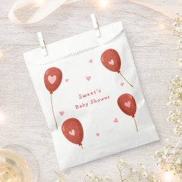 小さなモダン甘いバルーン赤ちゃんシャワー フェイバーバッグ