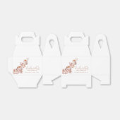 小さなモダン野草坊主 |秋のベビーシャワー フェイバーボックス (折り畳みなし)