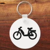 小さなモップのアイコン キーホルダー (正面)