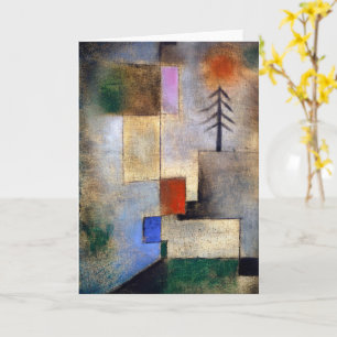 小さなモミ写真- Paul Klee -モダン art絵画's カード