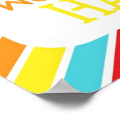 小さなモンスターが手を洗う子供たちのプリント ポスター (角)