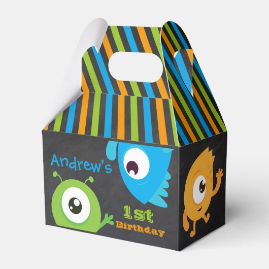 小さなモンスターのお願い箱 フェイバーボックス (正面サイド)